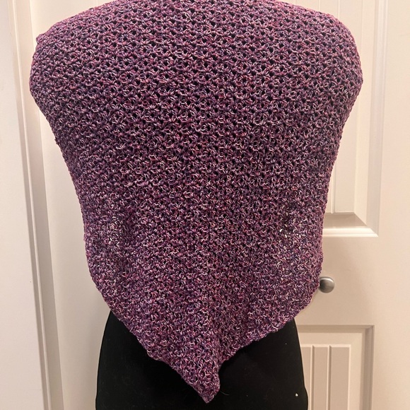 Crocheted Scarf!Shawl - Handmade - Picture 3 of 4